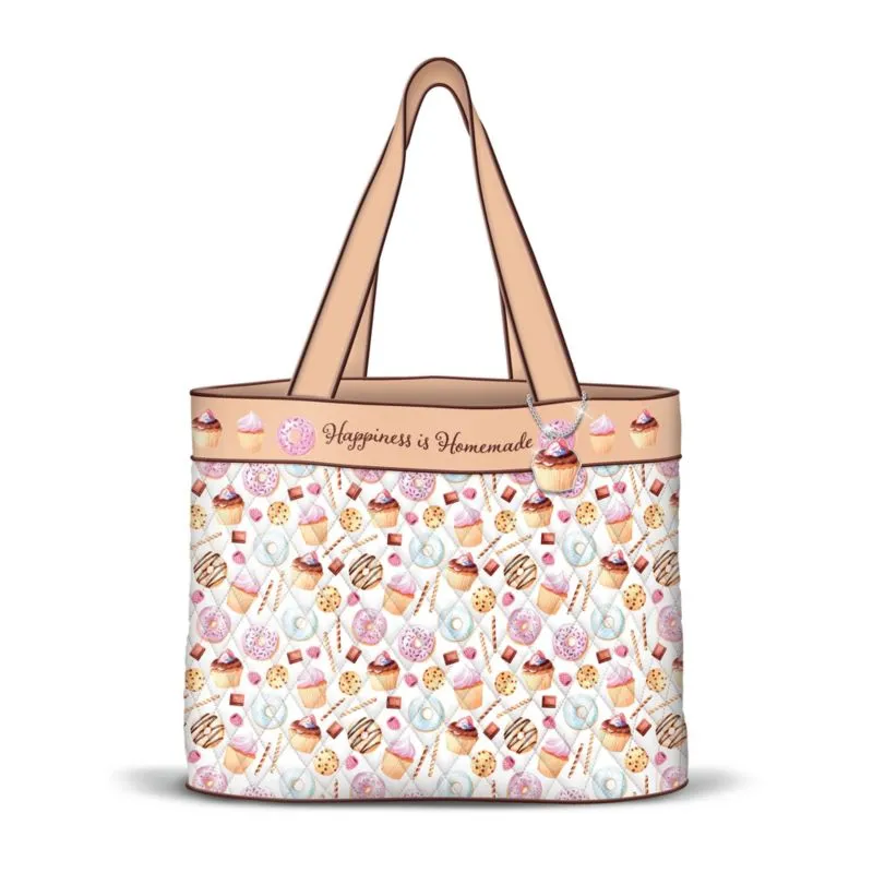 'Happiness Is Homemade' Ladies' Tote Bag