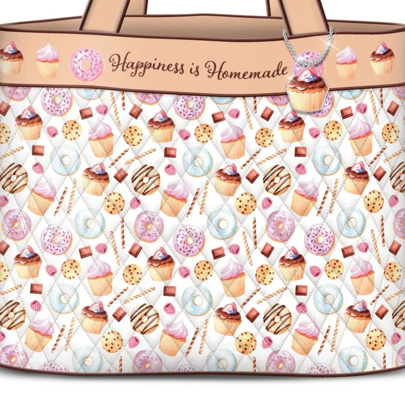 'Happiness Is Homemade' Ladies' Tote Bag