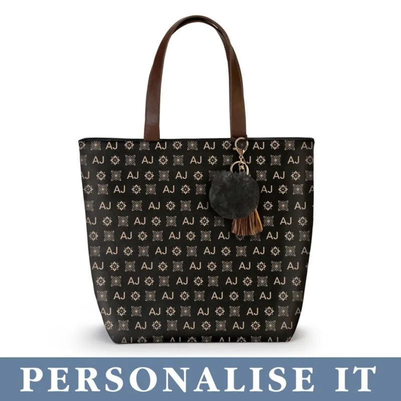 'Just My Style' Personalised Initials Tote Bag