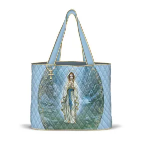 'Our Lady Of Lourdes' Ladies' Tote Bag