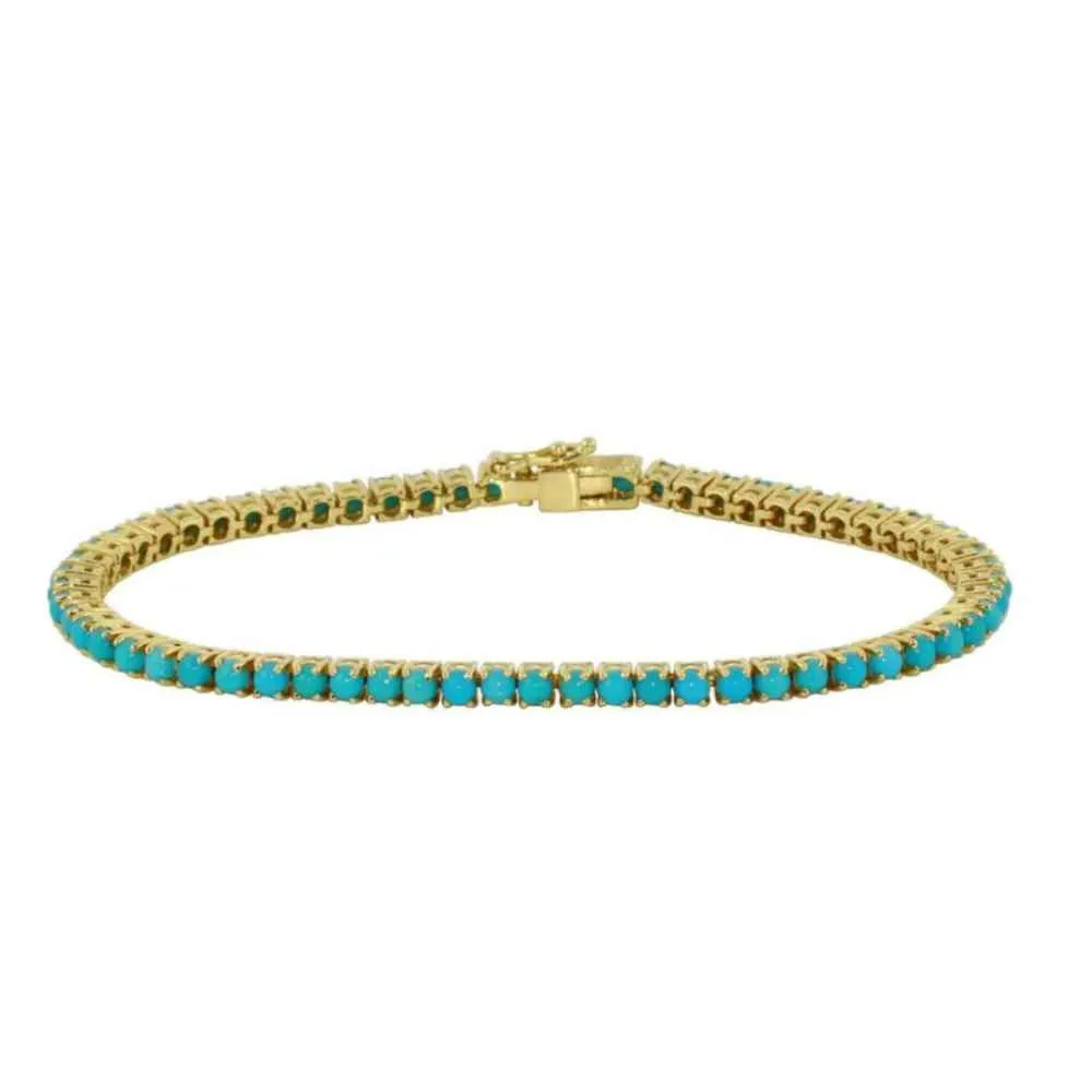 AC Turquoise Tennis Bracelet