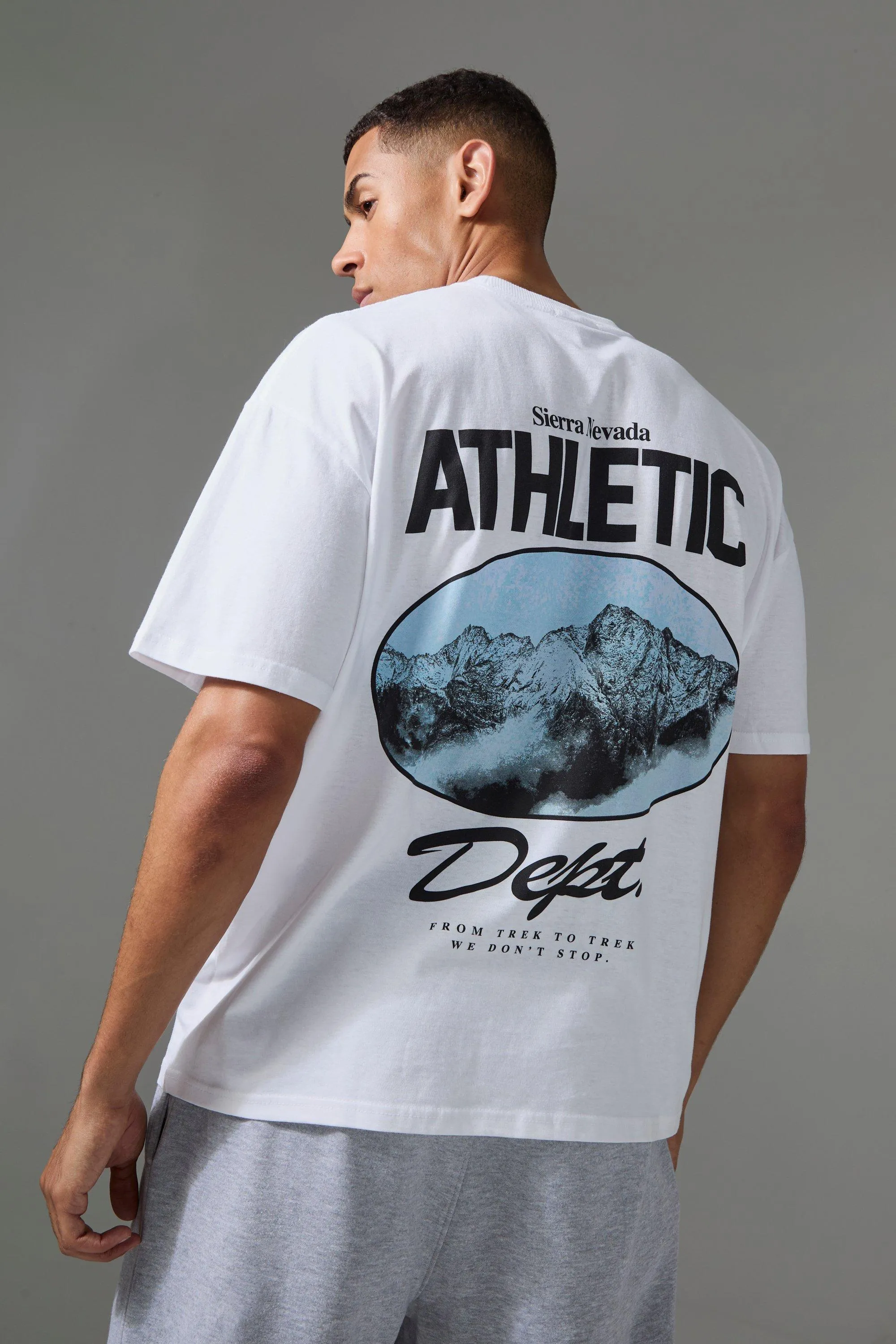 Active Oversized Athletic Dept. Hiking T-shirt