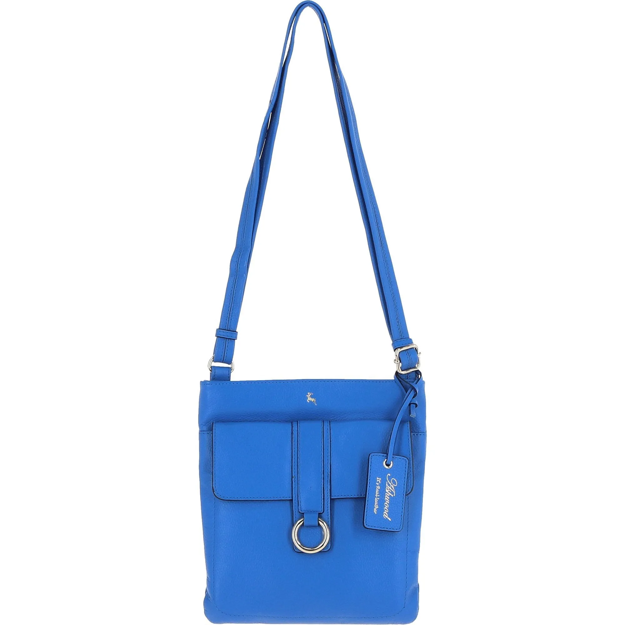 Ashwood Leather Crossbody Bag Sodalite Blue: 64033