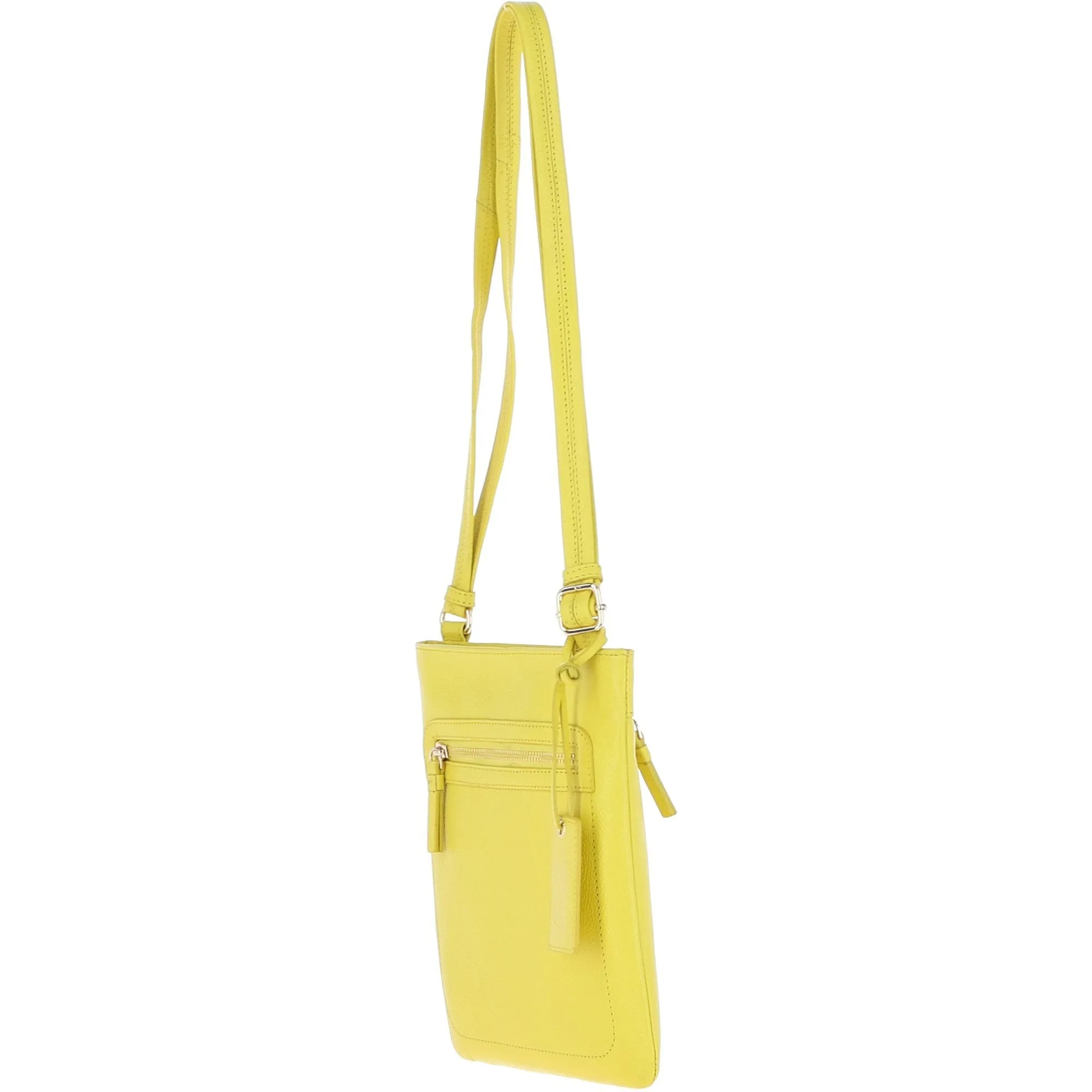 Ashwood Leather Crossbody Bag Yellow: CB-3 (63014)