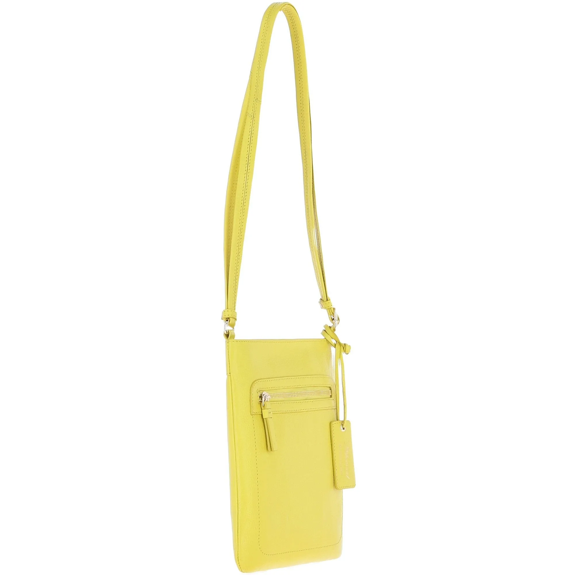 Ashwood Leather Crossbody Bag Yellow: CB-3 (63014)