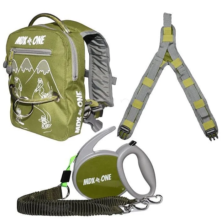 backpack Mdxone The One - Olive - kid´s