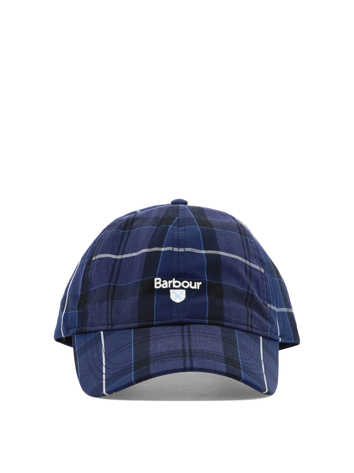 Barbour Logo Embroidered Tartan Print Cap