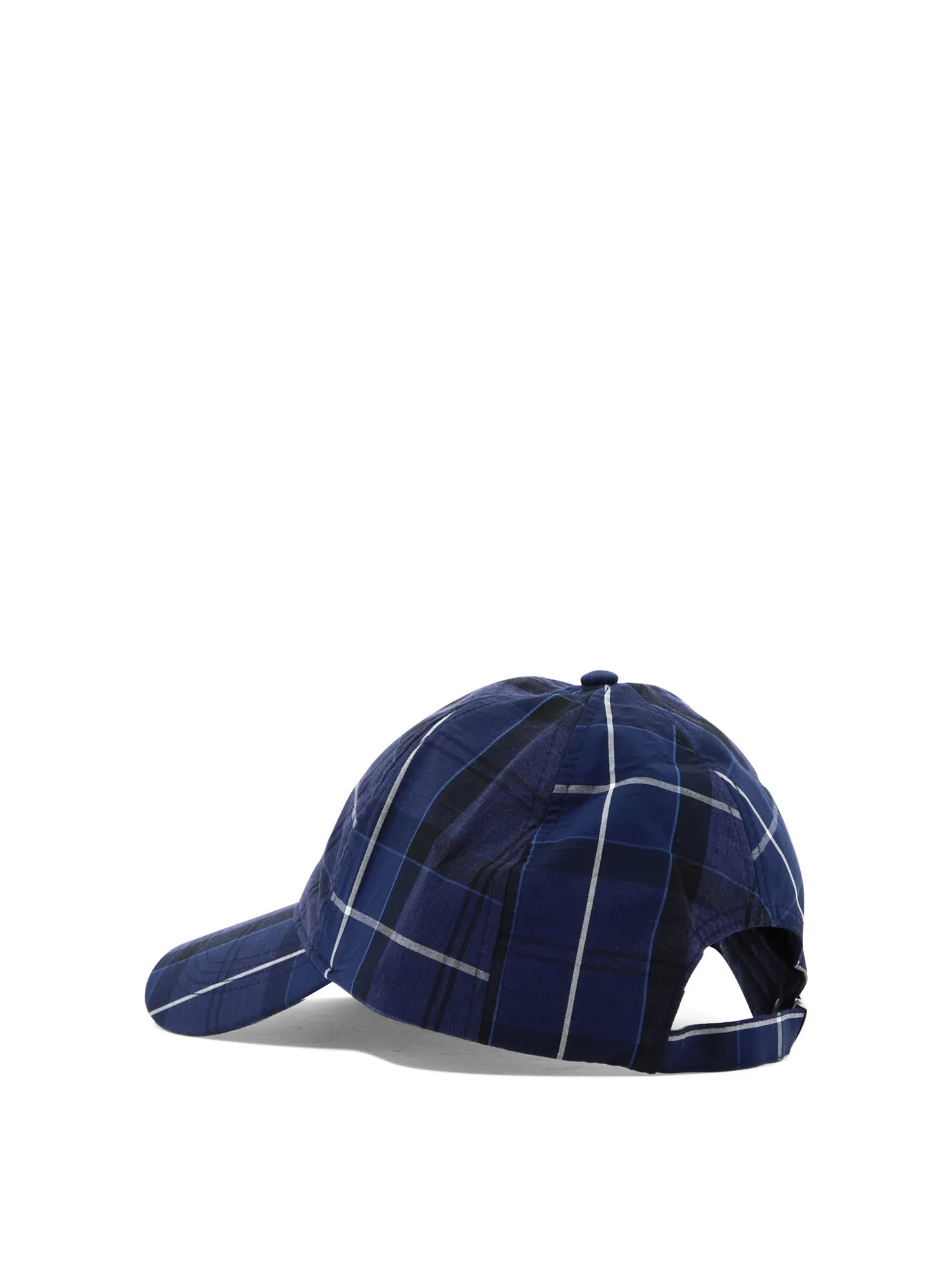 Barbour Logo Embroidered Tartan Print Cap