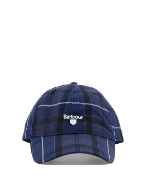 Barbour Logo Embroidered Tartan Print Cap