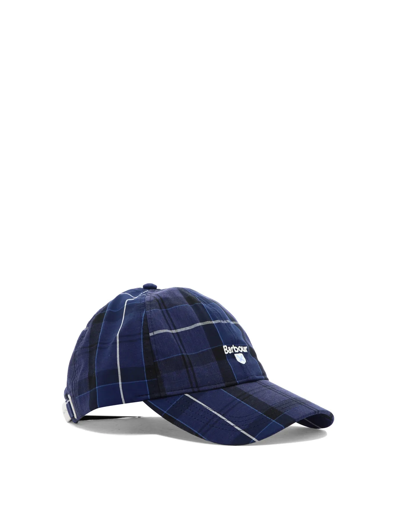 Barbour Logo Embroidered Tartan Print Cap