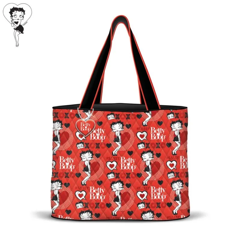 Betty Boop™ 'Hugs & Kisses' Tote Bag