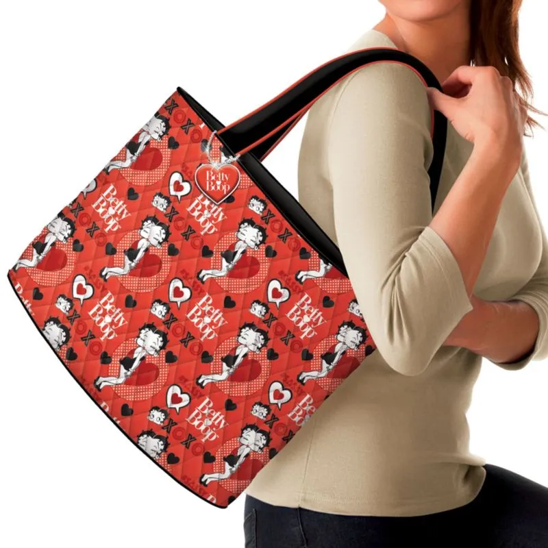 Betty Boop™ 'Hugs & Kisses' Tote Bag