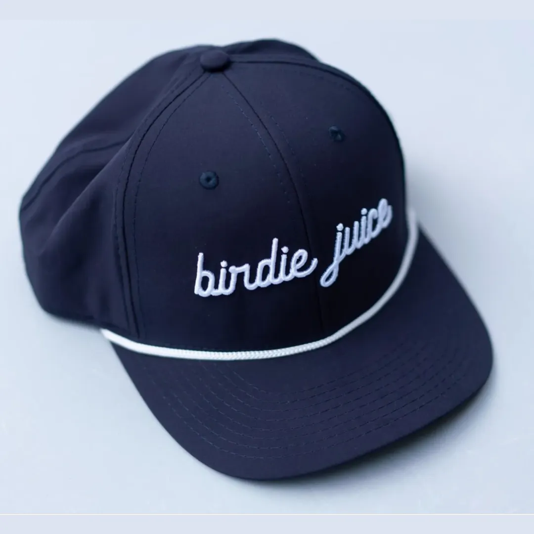 Birdie Juice Script Rope Hats