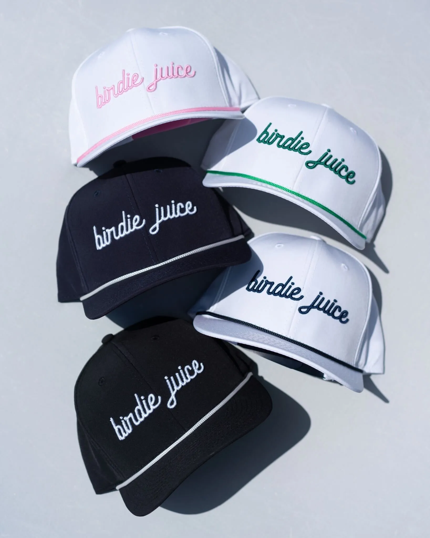 Birdie Juice Script Rope Hats