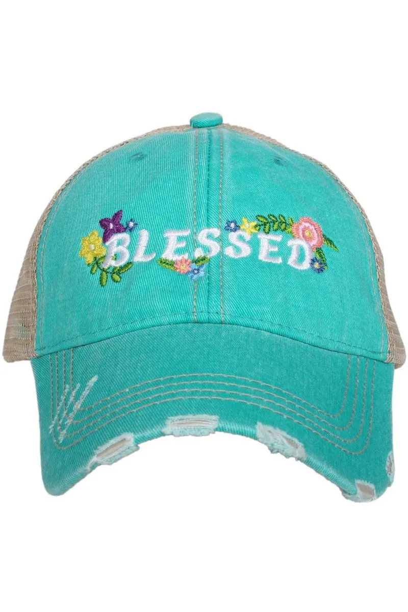 Blessed Flowers Trucker Hats