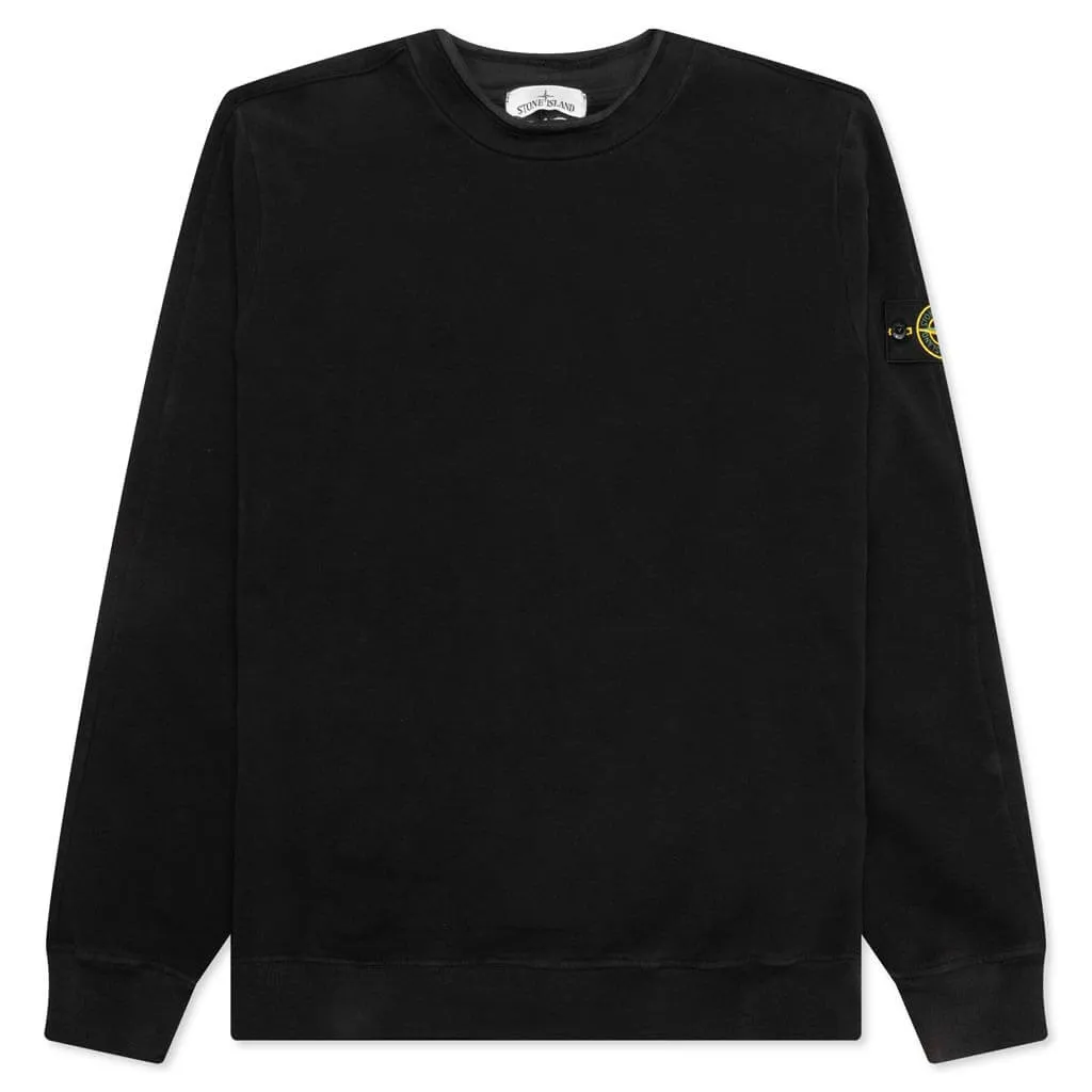 Brushed Sweatshirt - Black