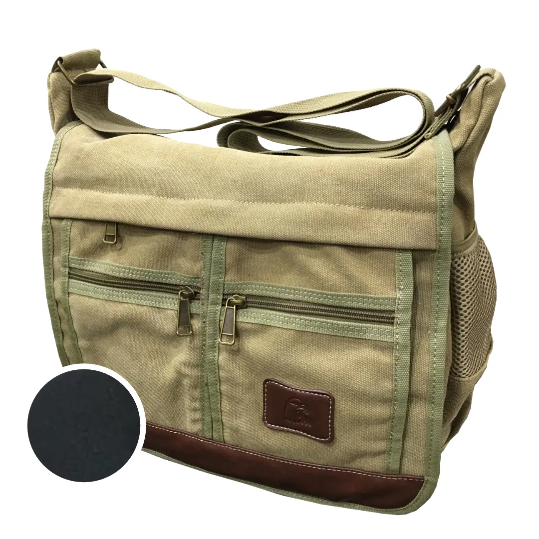 Canvas Shoulder Satchel