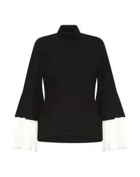 Cavalli Class Women Turtleneck Black 6 UK