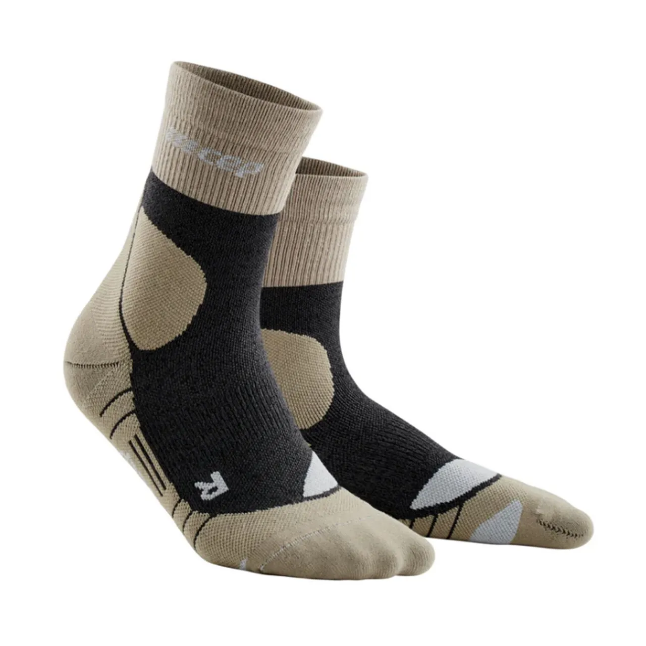 CEP Men's Hiking Merino Mid-Cut Compression Socks