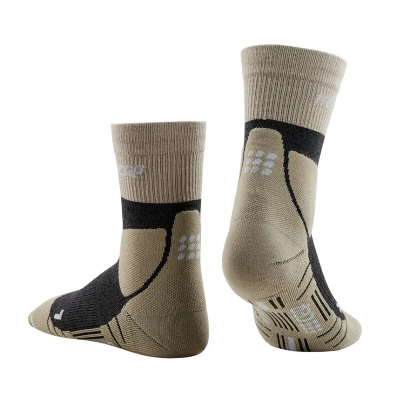 CEP Men's Hiking Merino Mid-Cut Compression Socks