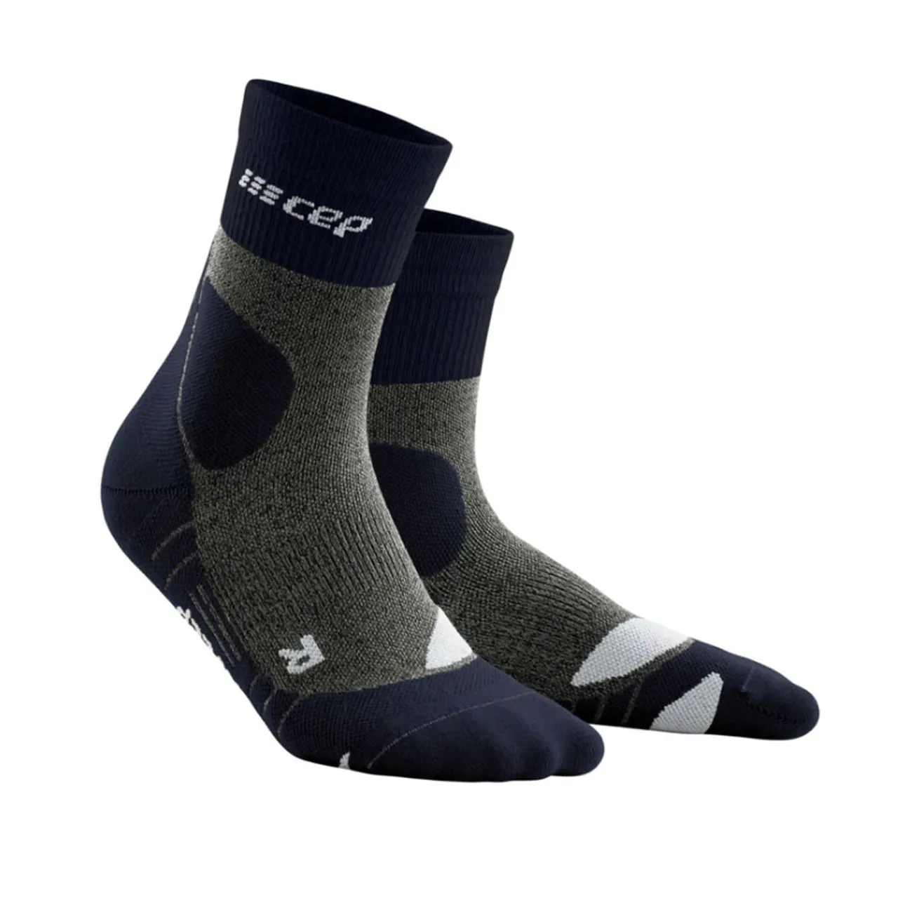 CEP Men's Hiking Merino Mid-Cut Compression Socks