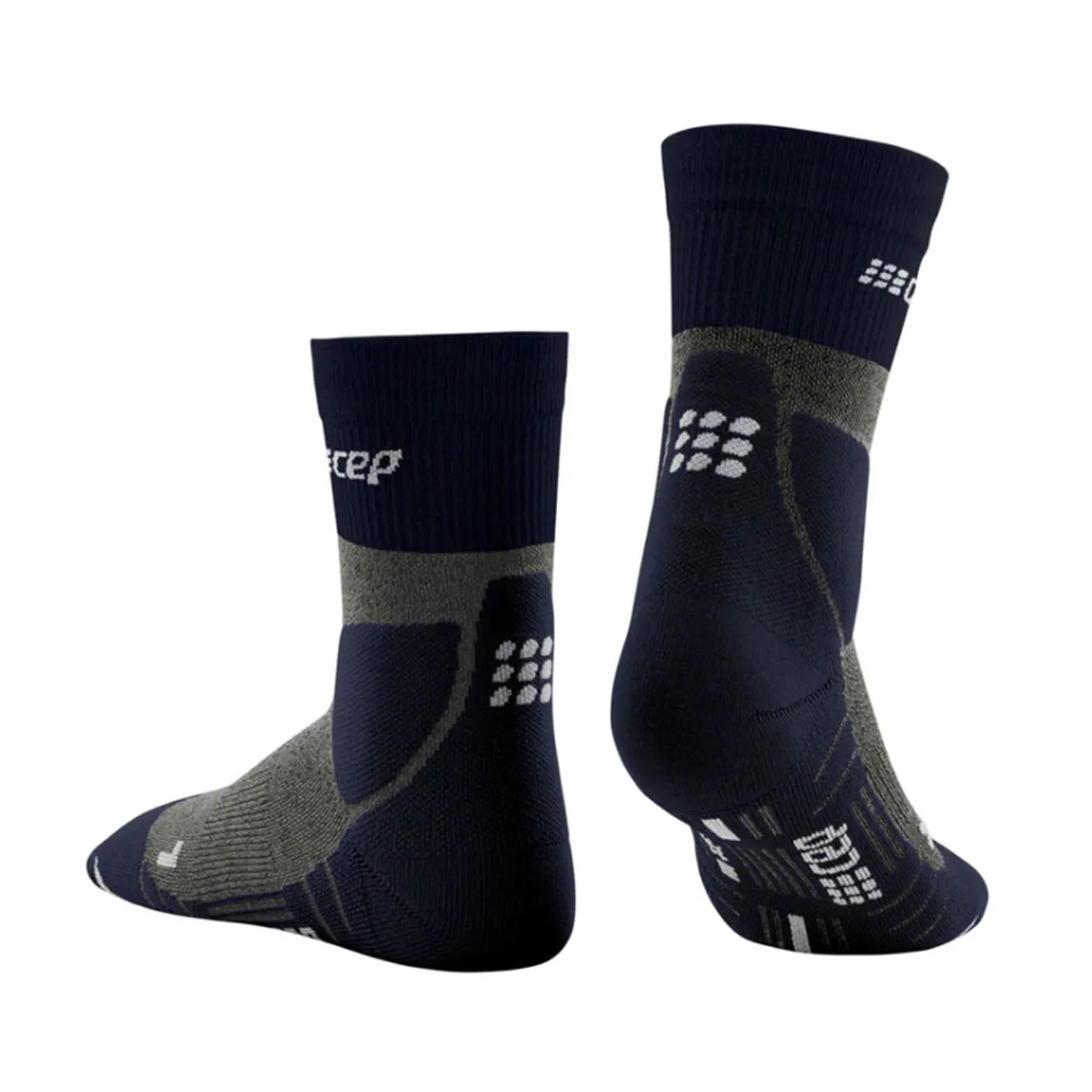 CEP Men's Hiking Merino Mid-Cut Compression Socks