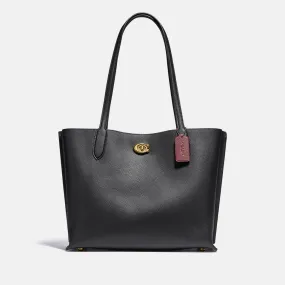 Coach Willow Leather Tote Bag