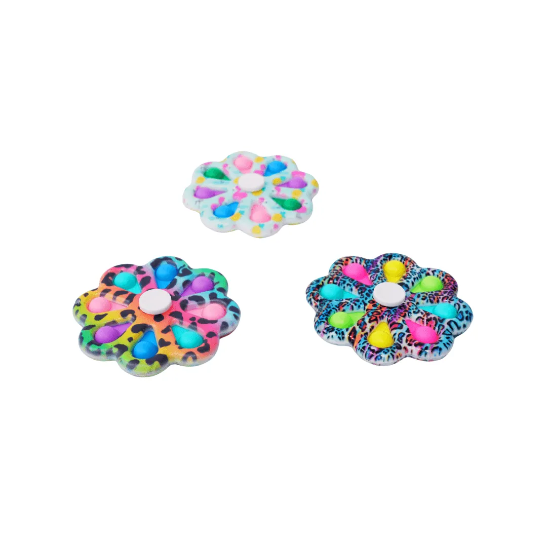 Combo of 4-Popit with Fidget Toy for Kids(Random colour will be send)