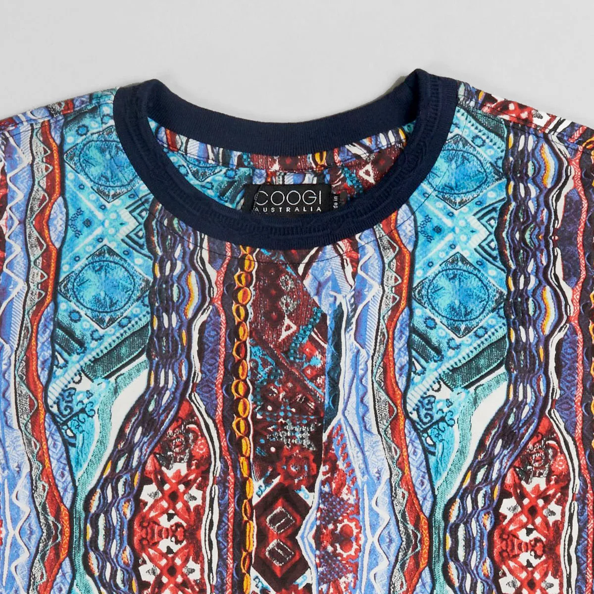 COOGI Red-Blue All-Over OG Tee