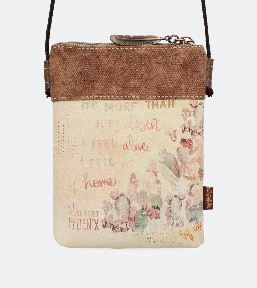 Country printed mini crossbody bag