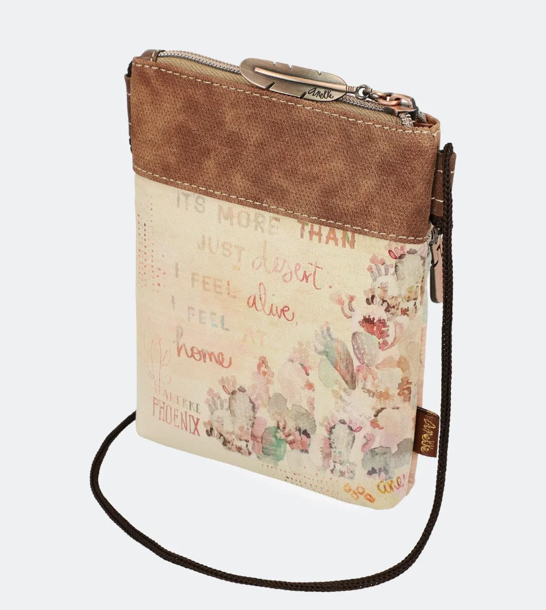 Country printed mini crossbody bag