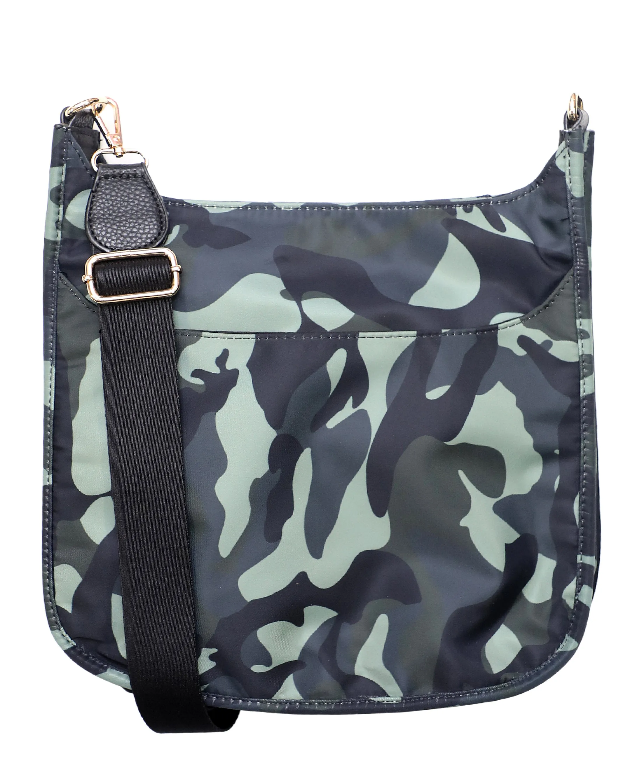 Crossbody Messenger Bag- Large Nylon