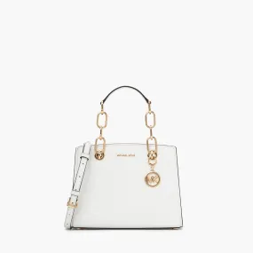 Cynthia Small Leather Satchel