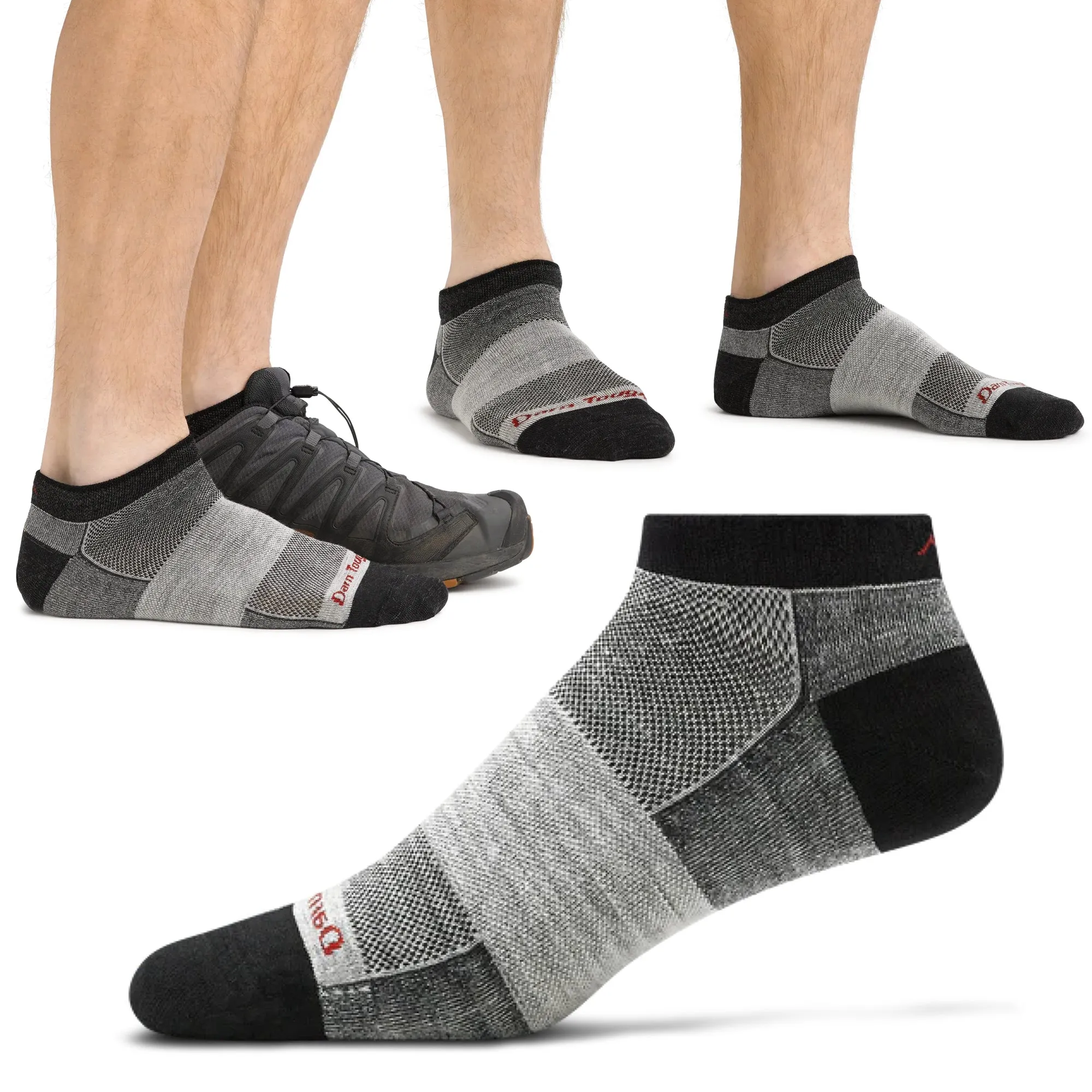 Darn Tough No Show Lightweight Guaranteed Durable Hiking Sock