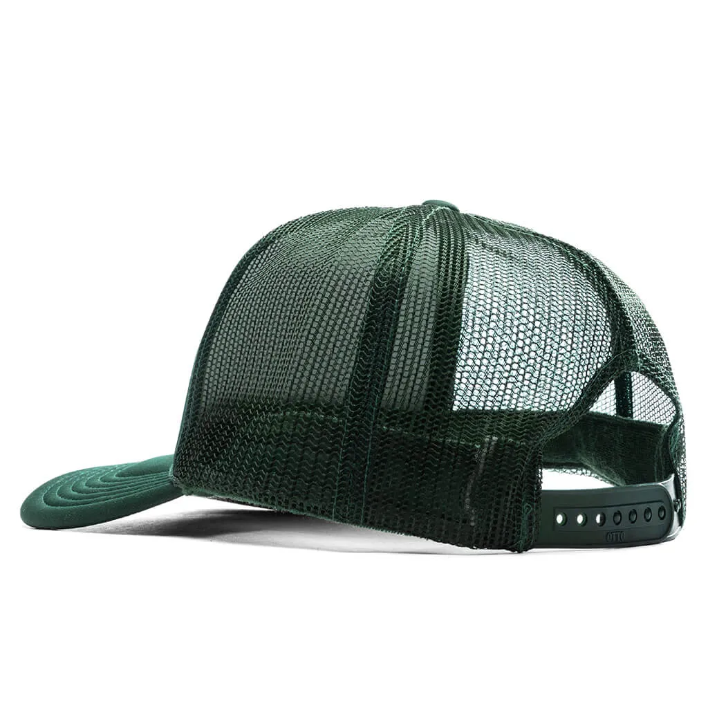 Draft Trucker Hat - Dark Green