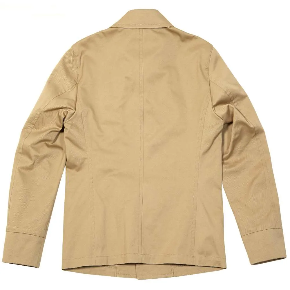 Edifice Chino Cloth Shawl Collar JacketBeige