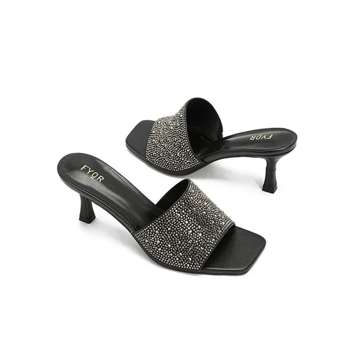 Embellished Square Toe Sandal HL 164