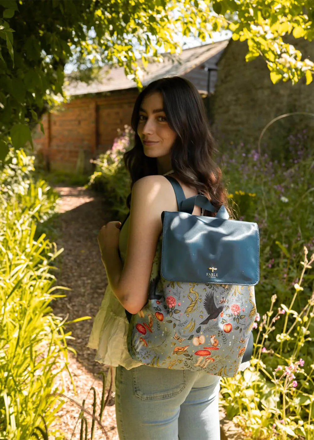 Fable England Into The Woods Backpack Teal