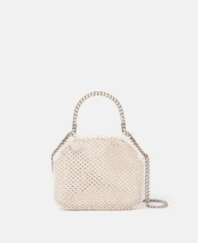 Falabella Crystal Mesh Mini Tote Bag