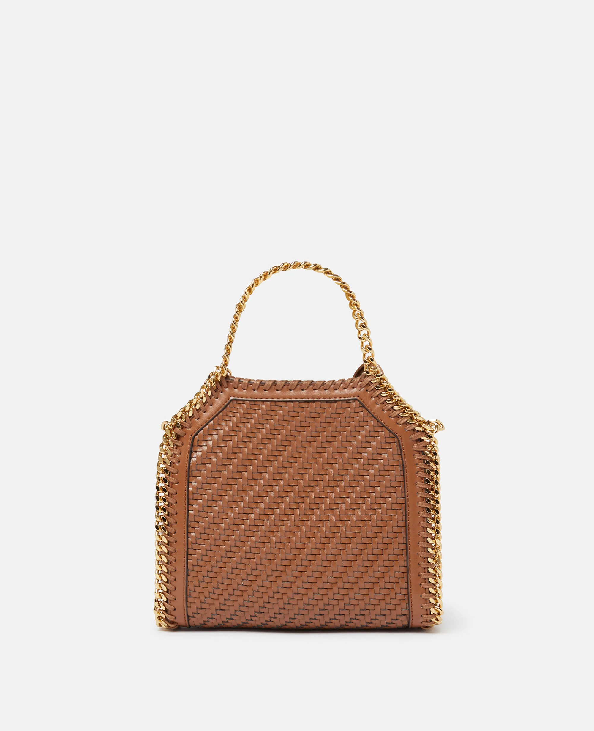 Falabella Woven Tiny Tote Bag