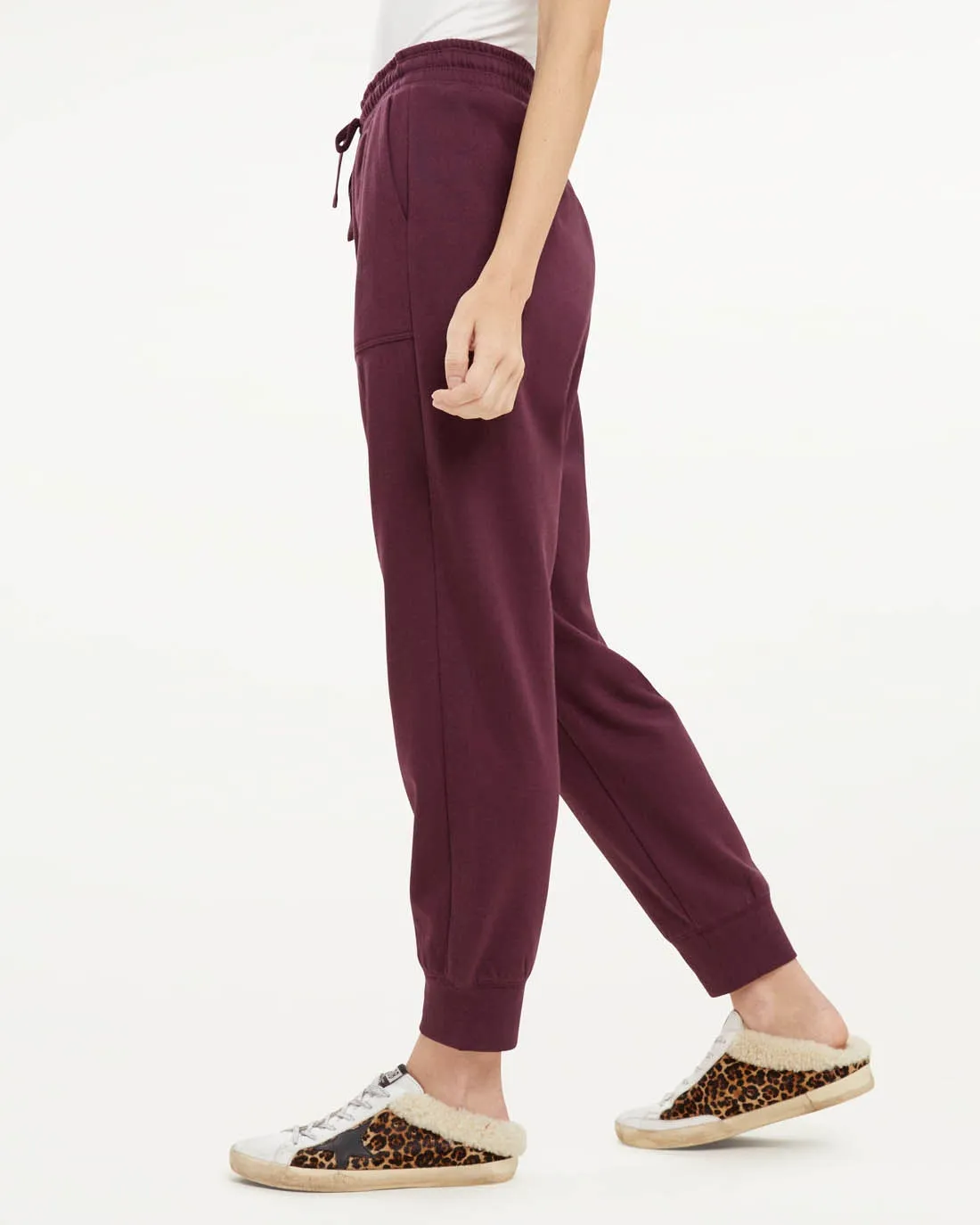 Fleece Cropped Jogger