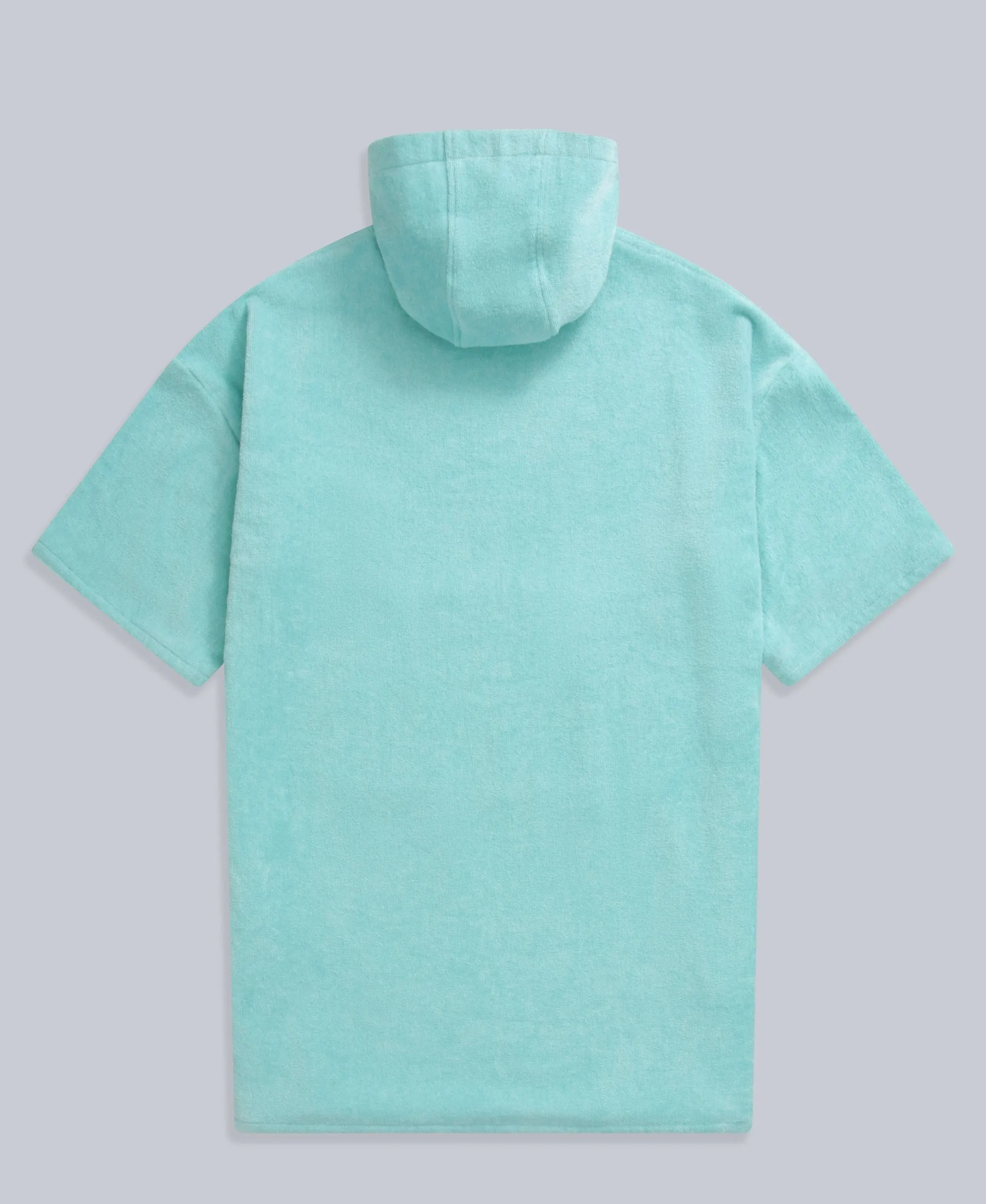 Gill Kids Towelling Poncho - Turquoise