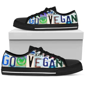 Go Vegan Low Top Tennis Shoes