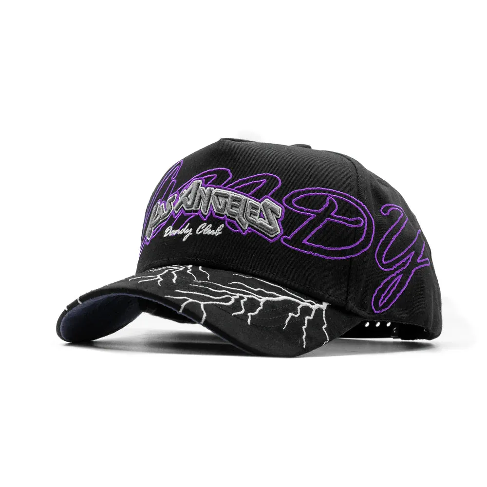 GORRA DANDY HATS LA DANDY CLUB PURPLE STORM