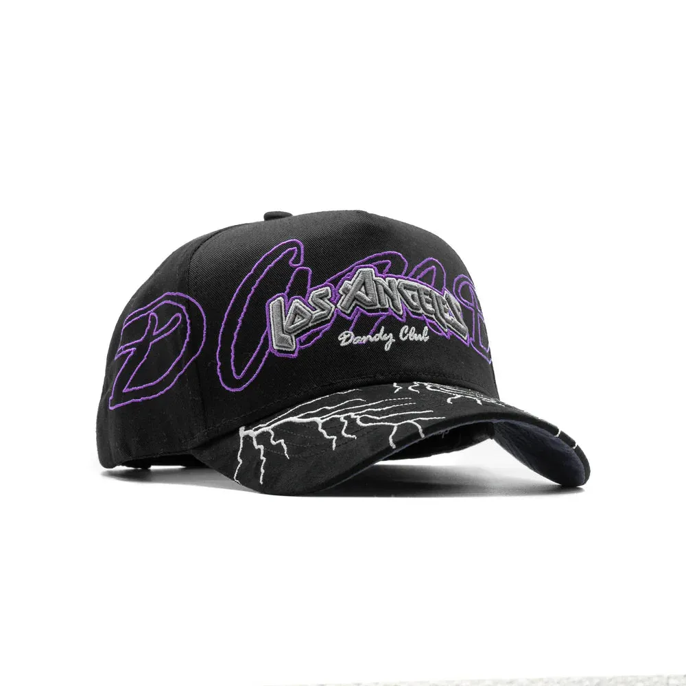 GORRA DANDY HATS LA DANDY CLUB PURPLE STORM