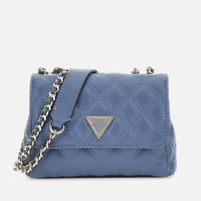 Guess Giully Diamond Quilted Faux Leather Crossbody Bag