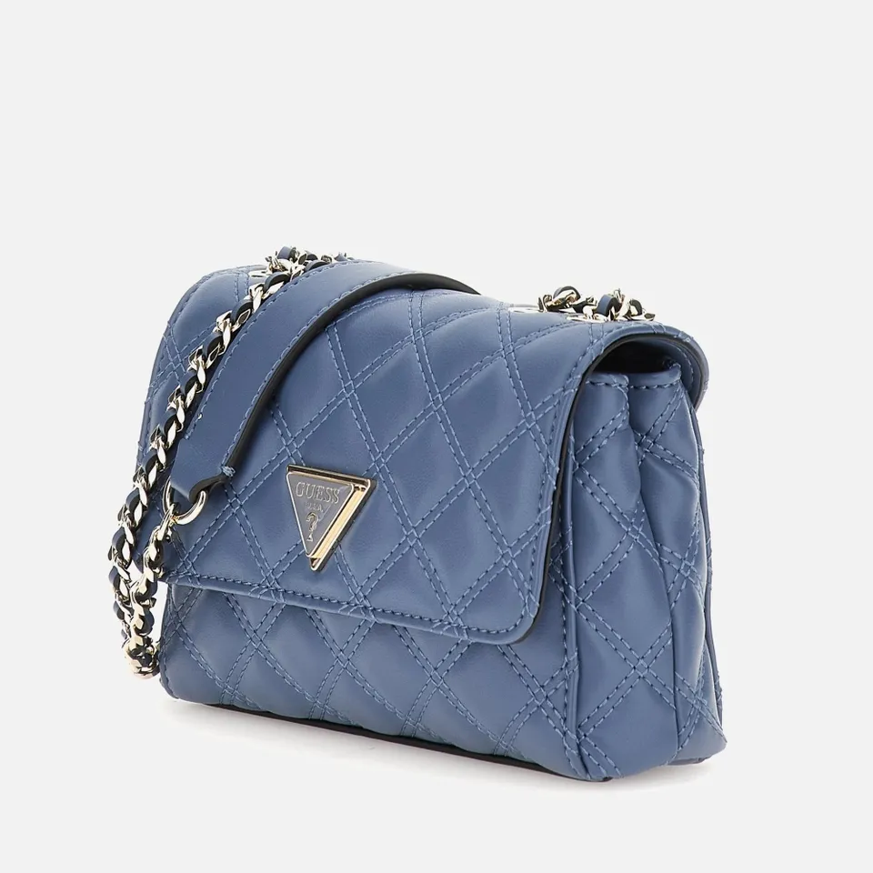 Guess Giully Diamond Quilted Faux Leather Crossbody Bag