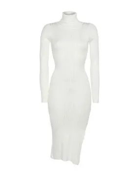 Guess Women Knee-length dress White M INT