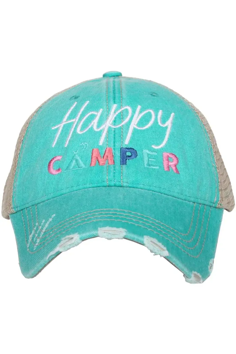 Happy Camper with Moon Trucker Hats