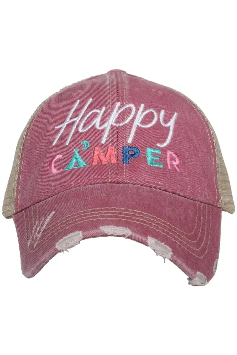 Happy Camper with Moon Trucker Hats